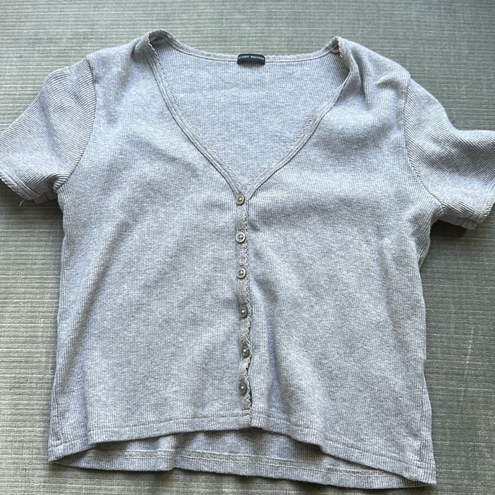 GRAY BRANDY TOP